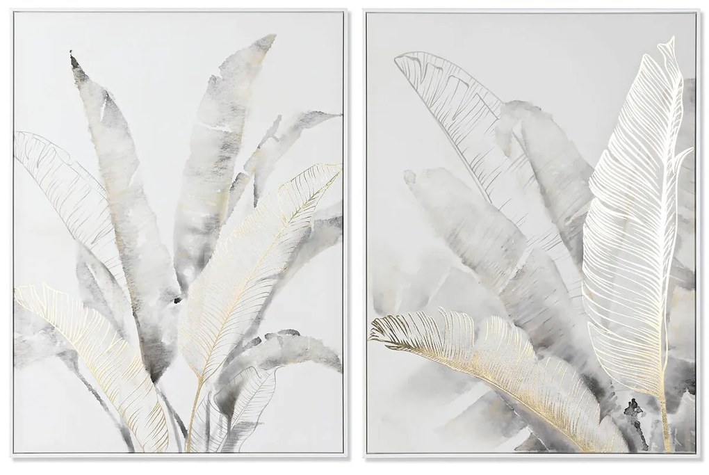 Καμβάς DKD Home Decor πολυστερίνη Καμβάς 90 x 4 x 120 cm