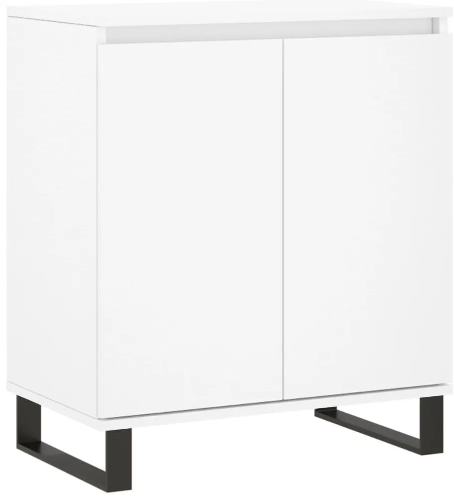 vidaXL Συρταριέρα Λευκή 60 x 35 x 70 εκ. από Επεξεργασμένο Ξύλο