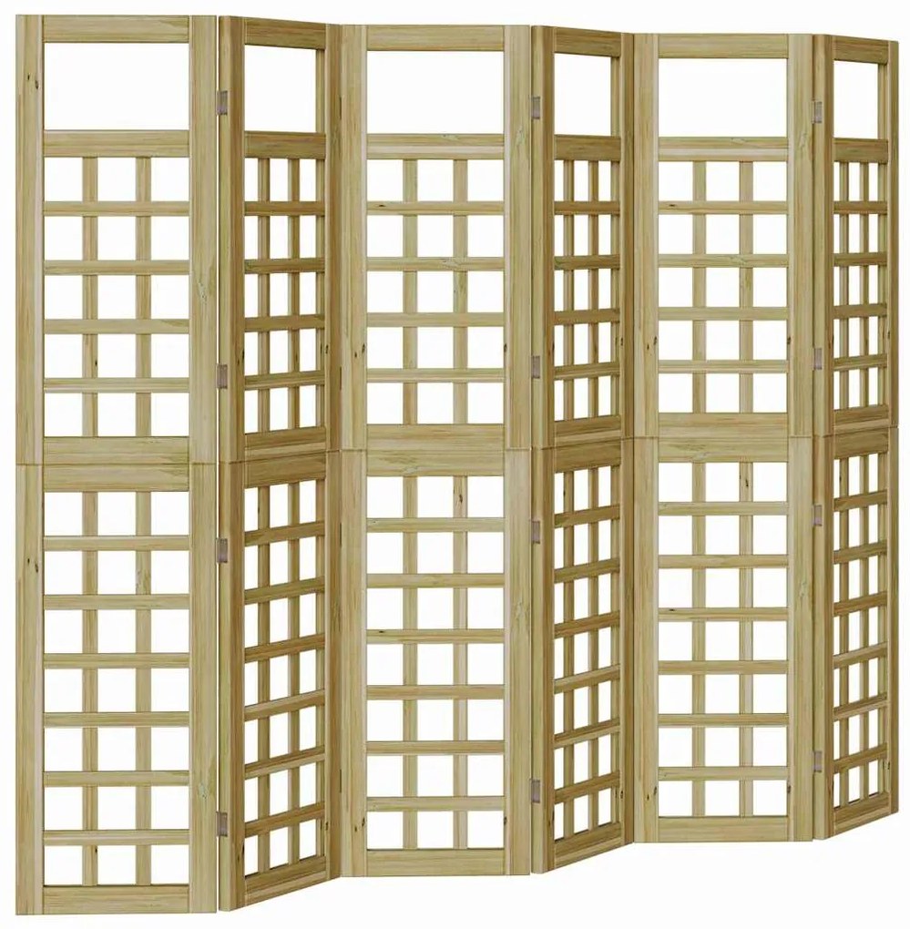 vidaXL Παραβάν ιδιωτικότητας Καφέ 240 x 180 cm