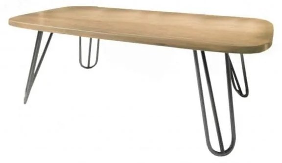 SARFURNITURE Τραπεζάκι σαλονιού  Κίσσαβος  δρυς SAR-112161
