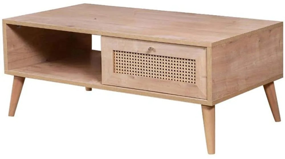 Τραπέζι Σαλονιού Calvin 277WLN1125 100x55x45cm Oak