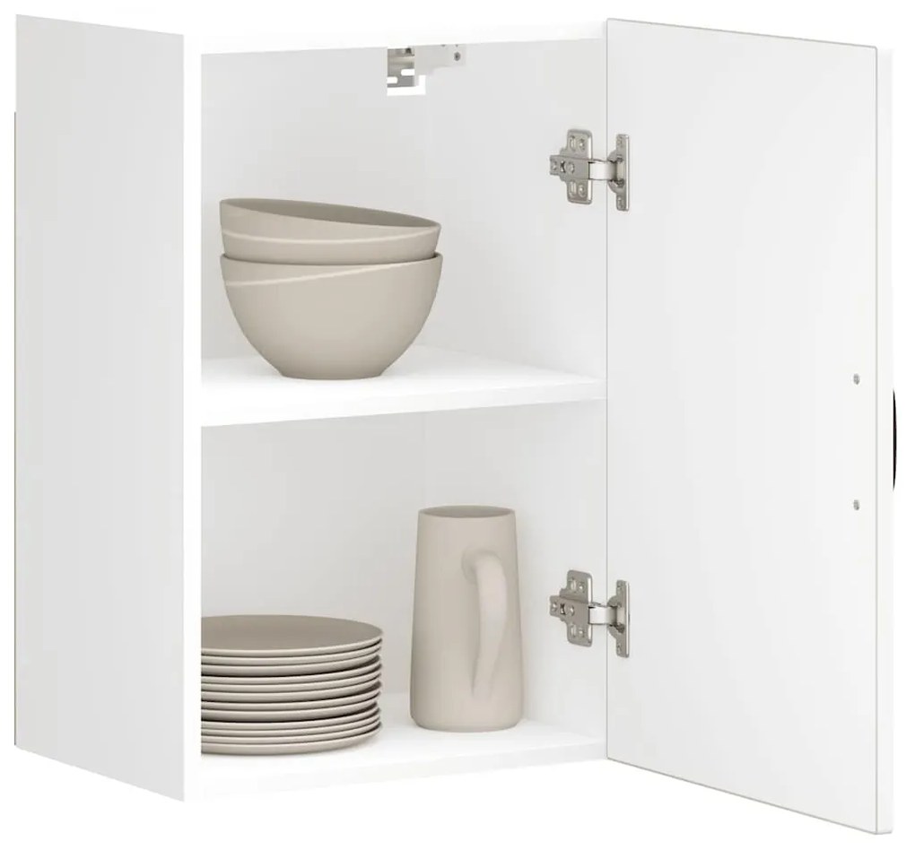 ντουλάπι τοίχου κουζίνας "Lucca" Υψηλή στιλπνότητα λευκό