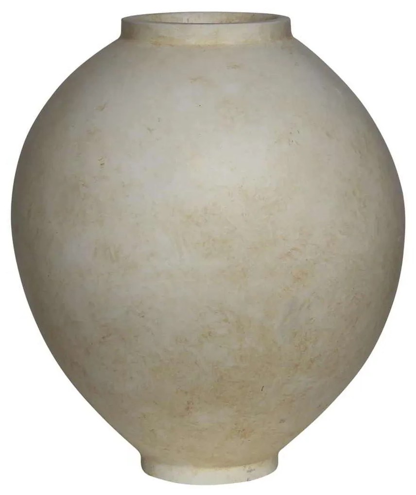 VASE-1 Βάζο Cement, Απόχρωση Beige Φ55x55cm Φ55x55cm