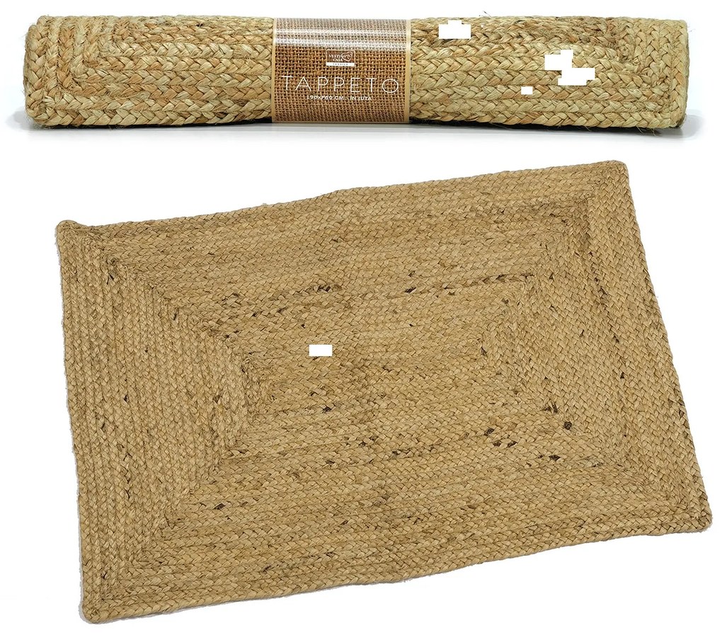 Χαλί Φυσικό Γιουτα 60x90cm-06512936