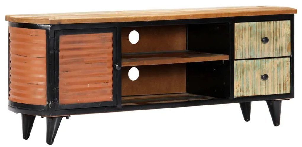 vidaXL Έπιπλο Τηλεόρασης 120 x 30 x 45 εκ. από Μασίφ Ανακυκλωμένο Ξύλο
