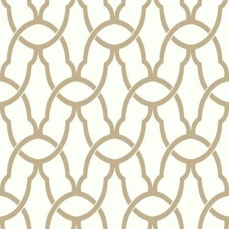 Αυτοκόλλητη Ταπετσαρία Gold Trellis Peel KAL.RMK9121