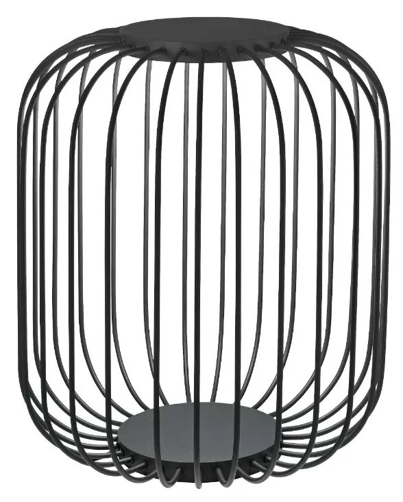 Φωτιστικό Επιτραπέζιο Led 18w 3000K 2300lm IP44 Ø550xΗ650mm Ideal Lux Djambe PT Black 293394