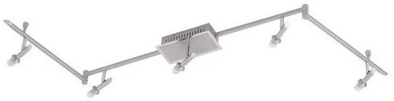 Σώμα Σποτ 5xLED 4W Νίκελ ματ-Χρώμιο m6 - Mini1 LED Fischer Honsel-13425-Νίκελ Ματ 13425