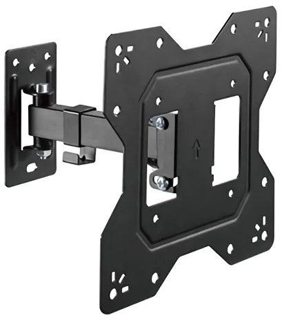 POWERTECH επιτοίχια βάση τηλεόρασης PT-1128, 23-43", έως 30kg, full motion
