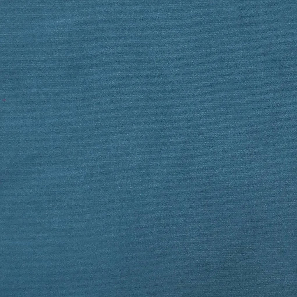 vidaXL Μαξιλάρια Διακοσμητικά 2 τεμ. Μπλε Ø15x50 εκ. Βελούδινα