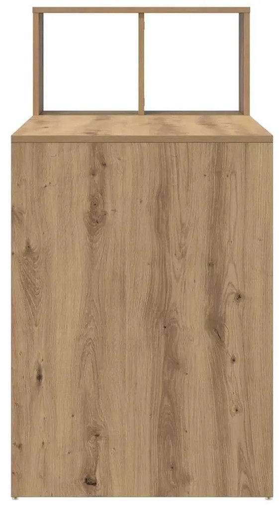 vidaXL Γραφείο Artisan Oak 108 x 55 x 103.5 εκ Επεξεργασμένο ξύλο