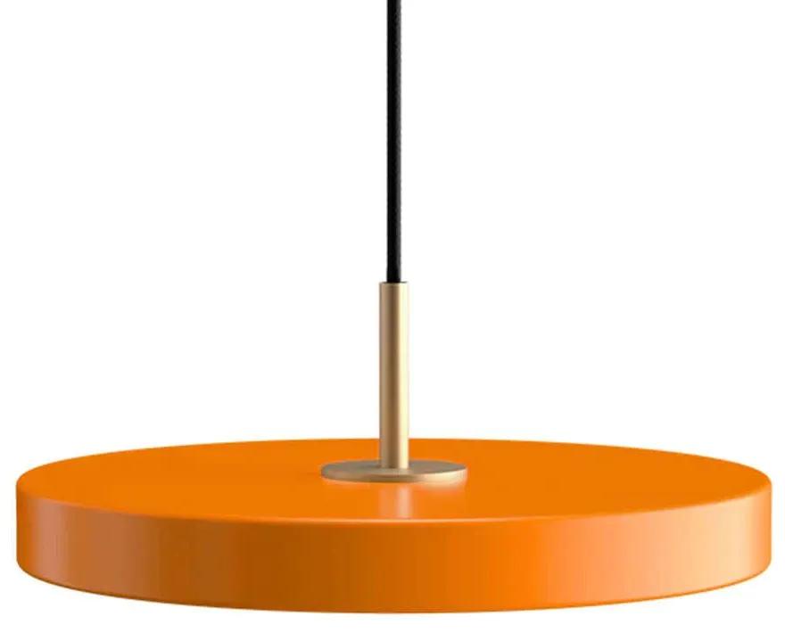 Φωτιστικό Οροφής Asteria 2433 31x10,5cm Led 1200lm 14W 3000K Orange-Brass Umage