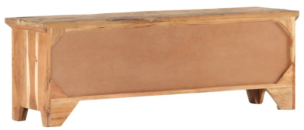 vidaXL Έπιπλο Τηλεόρασης 120x30x40 εκ. Μασίφ Ακακία/Ανακυκλωμένο Ξύλο