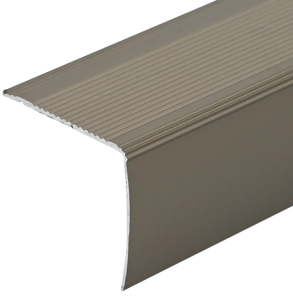 vidaXL Προστατευτικά ακμών σκάλας 30 pcs Μπρονζέ 67 cm Αλουμίνιο