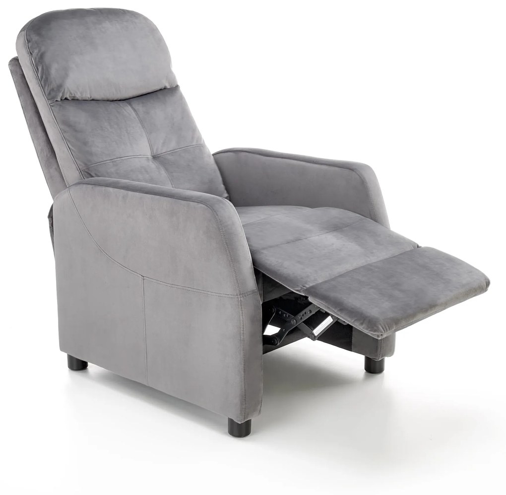 FELIPE 2 recliner color: grey DIOMMI V-CH-FELIPE_2-FOT-POPIELATY