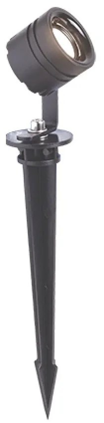 Φωτιστικό Κήπου Καρφωτό Led E350 3W 3000K 228Lm IP65 Graphite