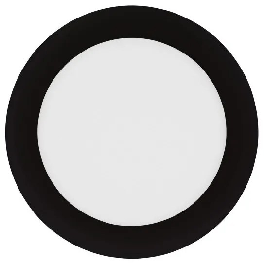 Έξυπνο Φωτιστικό Χωνευτό Πάνελ LED 10,5W Μαύρο ΙΡ44 3CCT Dimmable Fueva-Z 900107 Eglo-900107-Μαύρο 900107