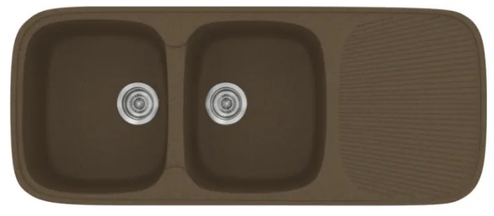 Sanitec Classic 300 Granite Rust Νεροχύτης 80cm