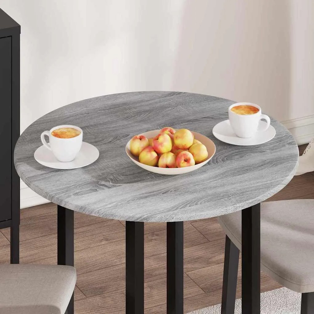 vidaXL Καπάκι τραπεζιού Γκρι sonoma 70 x 70 x 1.5 cm
