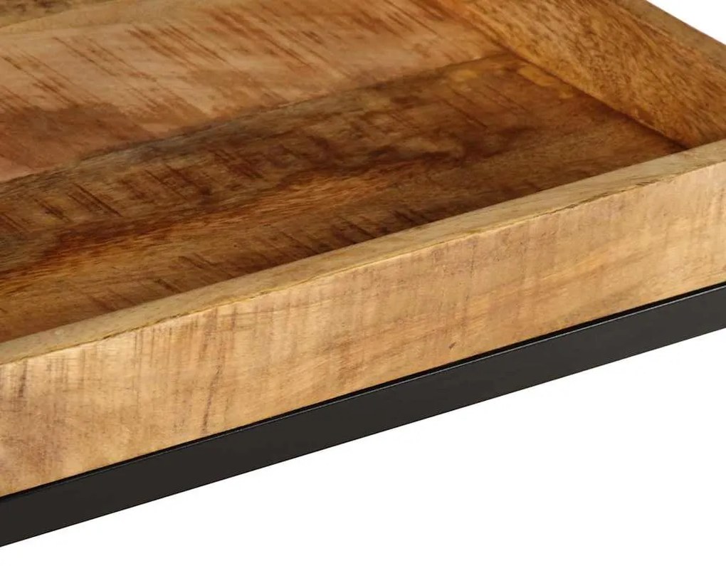 vidaXL Τραπεζάκι Πλευράς Καφέ 45 x 45 x 45 cm Μασίφ ξύλο μάνγκο
