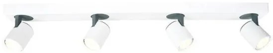 Σποτ Φωτιστικό Οροφής DISCO 76Χ7Χ12CM GU10 RA314S76WG ACA-RA314S76WG-Λευκό RA314S76WG