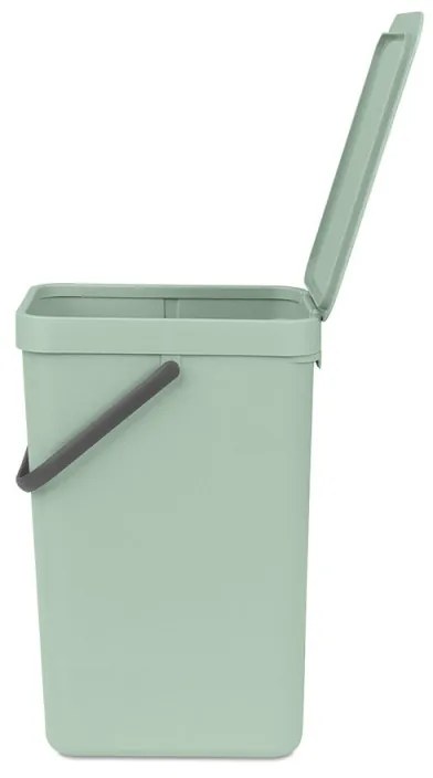 Кош за смет за разделно събиране Brabantia Sort&Go 16L, Jade Green