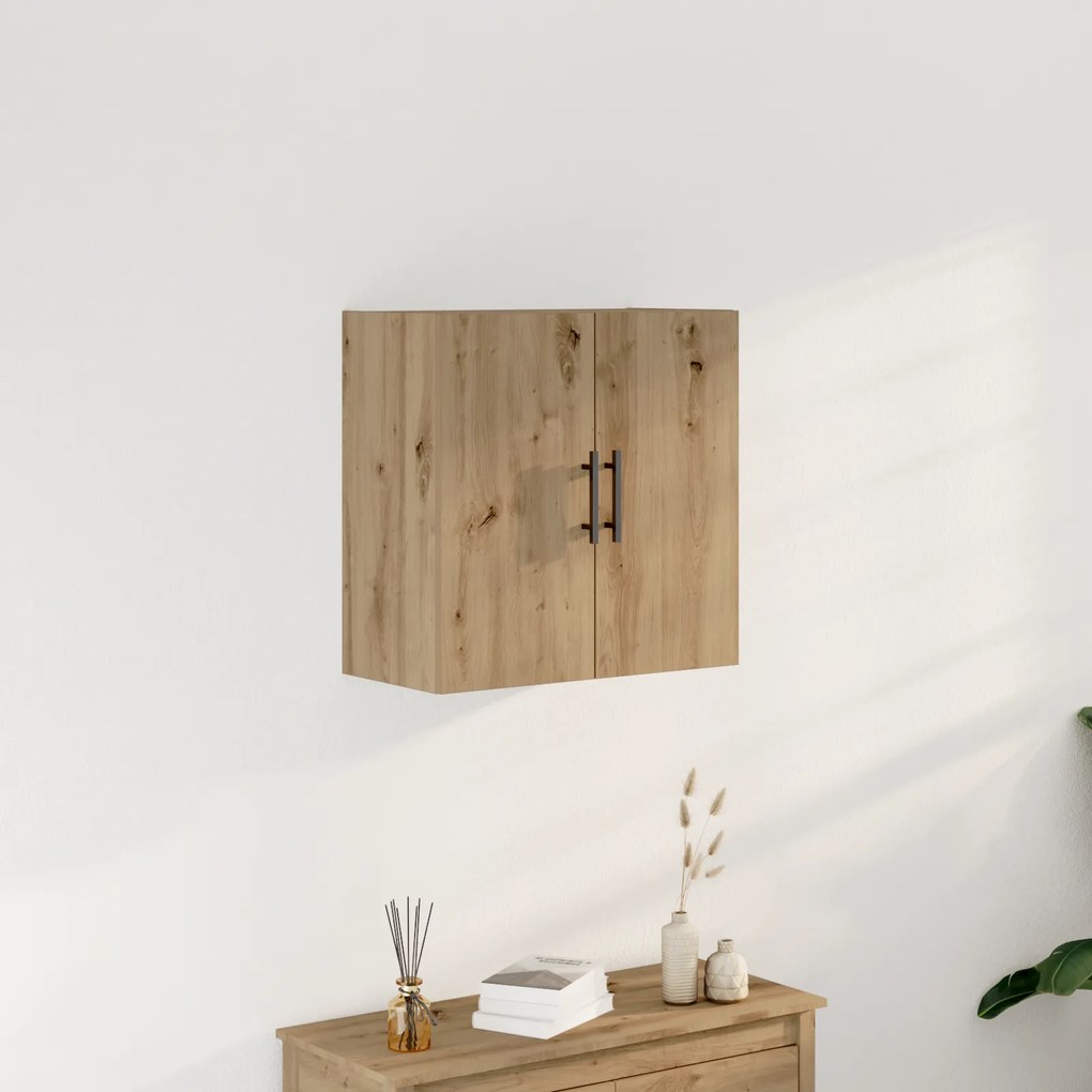 vidaXL Τοίχου Ντουλάπι Artisan Oak 60x31,5x60 εκ Επεξεργασμένο Ξύλο