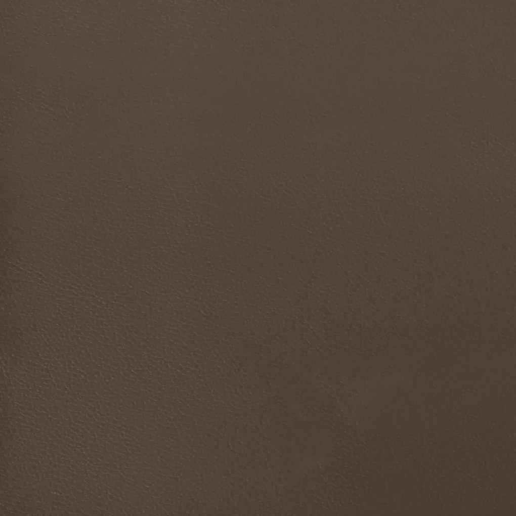 Πλαίσιο Κρεβατιού Boxspring Καφέ 140x200 εκ. Συνθετικό Δέρμα - Καφέ