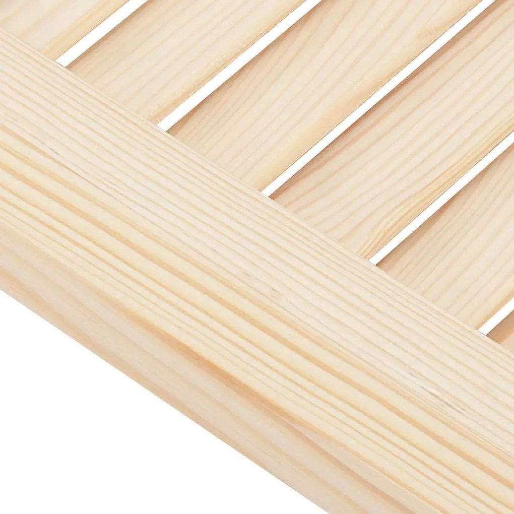 Πόρτες ντουλαπιών Louvred Design 2 τεμάχια 39,5x29,5 cm - Καφέ