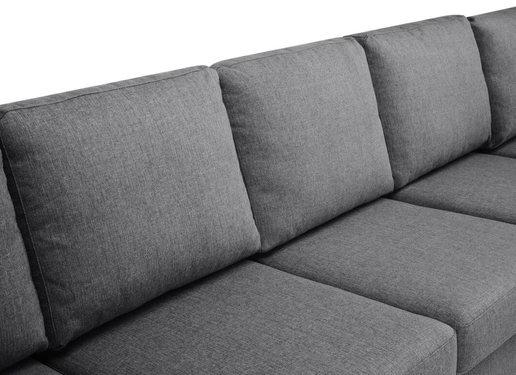 Γωνιακός Καναπές Scandinavian Choice C137, Γκρι, 344x285x80cm, Πόδια: Ξύλο | Epipla1.gr