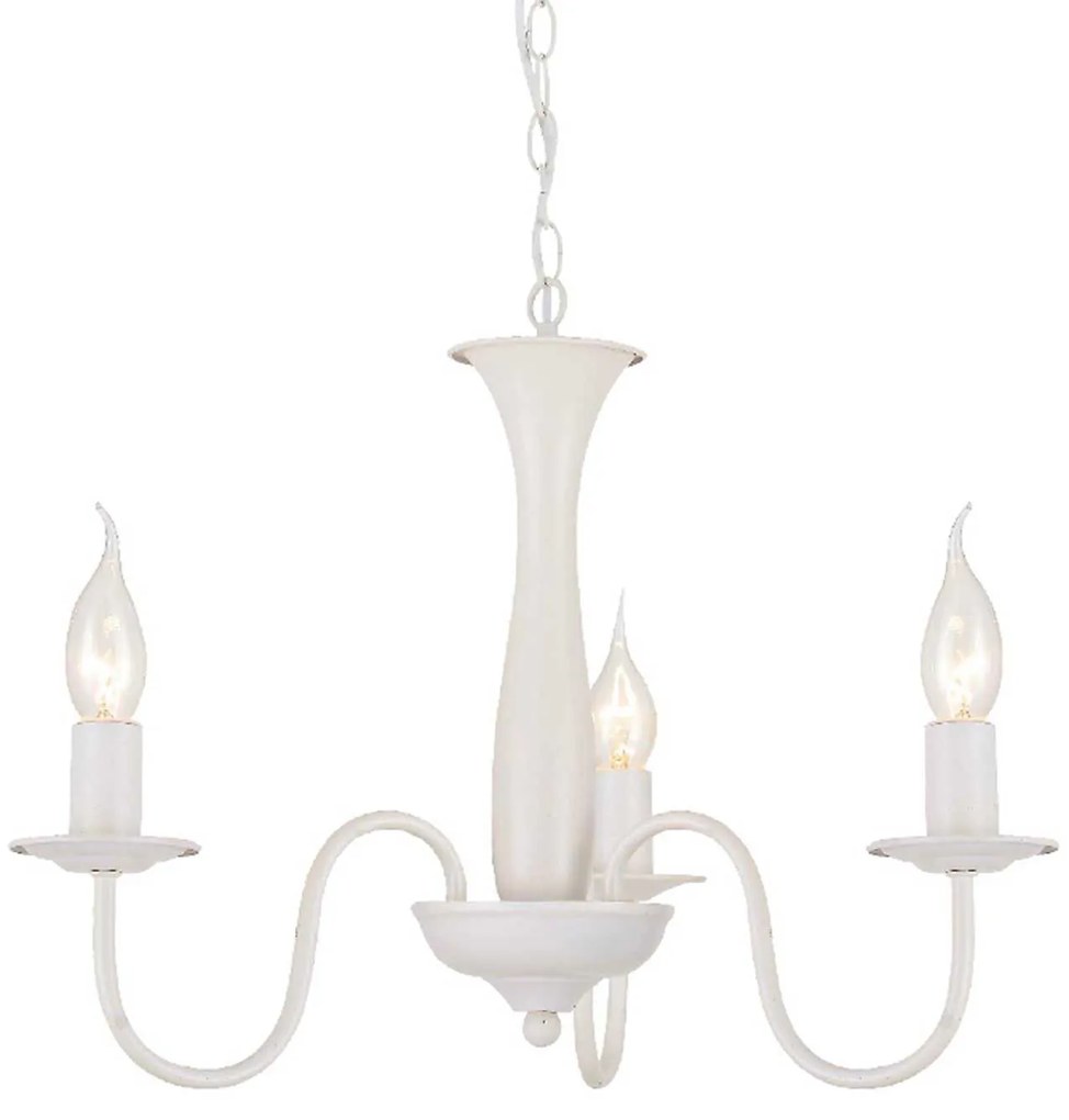 Φωτιστικό Οροφής Elegant DLA12013PW White Metal