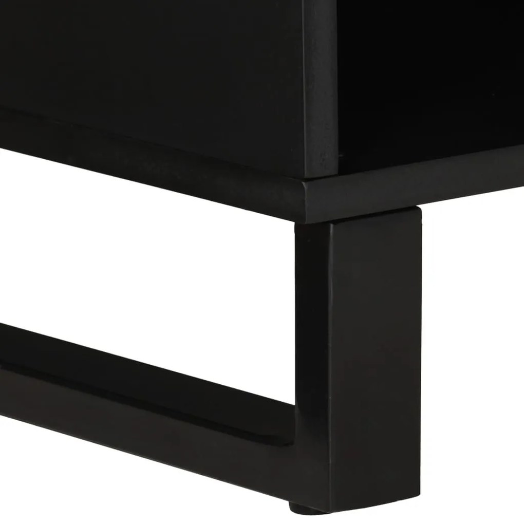 vidaXL Έπιπλο Τηλεόρασης 100x33x46εκ. Μασίφ Ανακυκλ. Ξύλο & Επεξ. Ξύλο