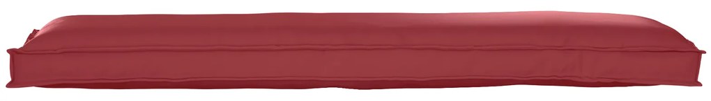 vidaXL Μαξιλάρι Παλέτας για Παγκάκι Μπορντό 150x40x8 εκ. Ύφασμα Oxford