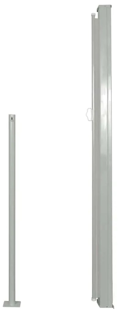 vidaXL Σκίαστρο Πλαϊνό Συρόμενο Γκρι 120 x 300 εκ.