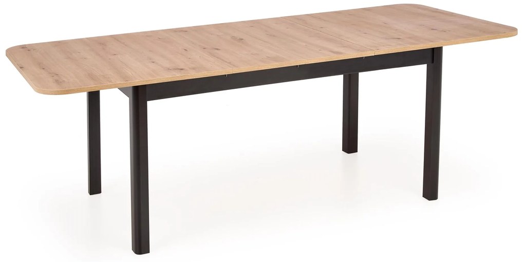 FLORIAN table artisan oak/black DIOMMI V-PL-FLORIAN-ST-ARTISAN/CZARNY