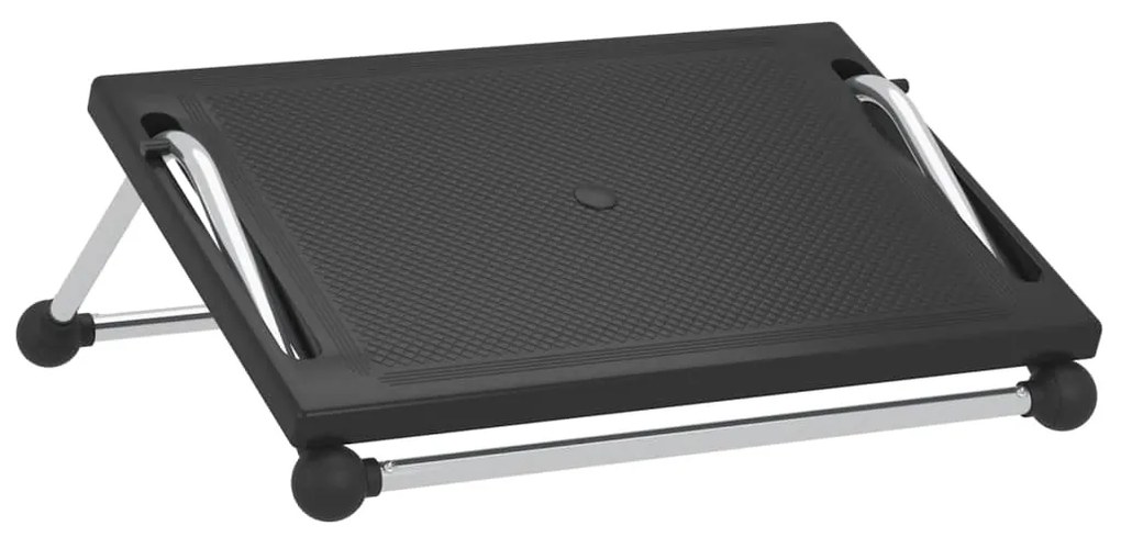vidaXL Υποπόδιο Μαύρο 45 x 40 x 13,5 εκ.