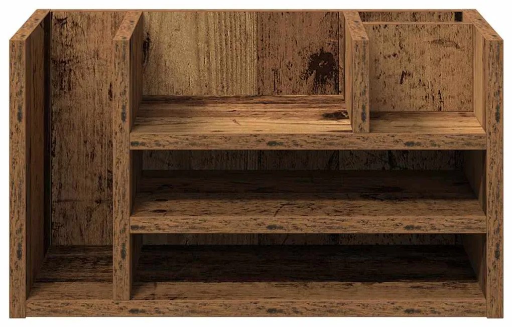 vidaXL Οργανωτής Γραφείου artisan δρυς 44.5 x 24 x 25 εκ