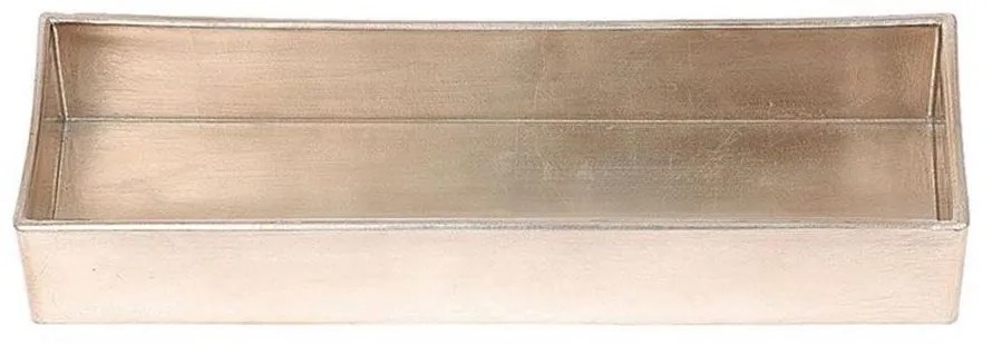 Διακοσμητικός Δίσκος Μελαμίνης 012.862470076 42x10,5x5cm Champagne