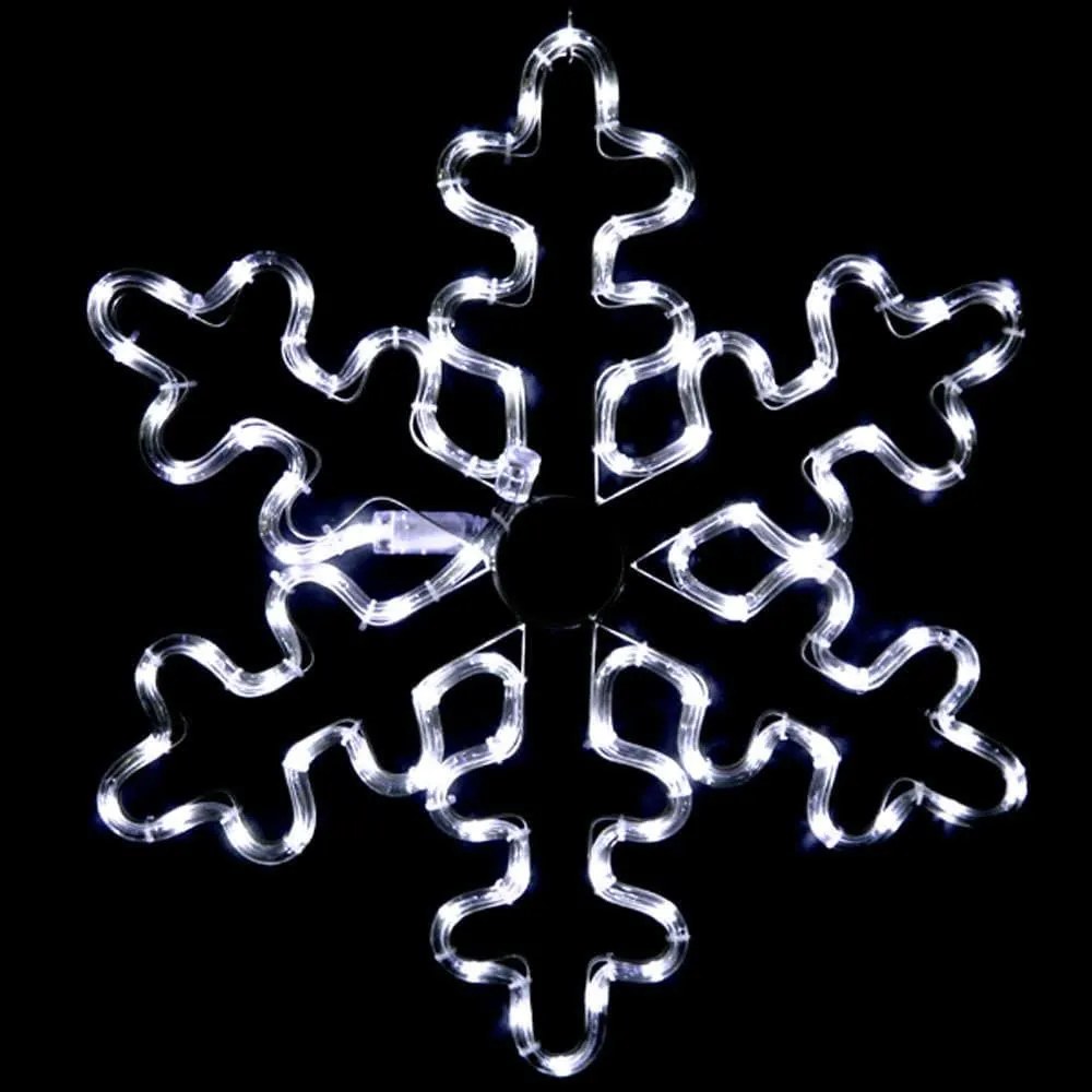 Φωτοσωλήνας Snowflake 96 Led XSNOWBLEDW56 56+150cm 16,8W Clear Aca