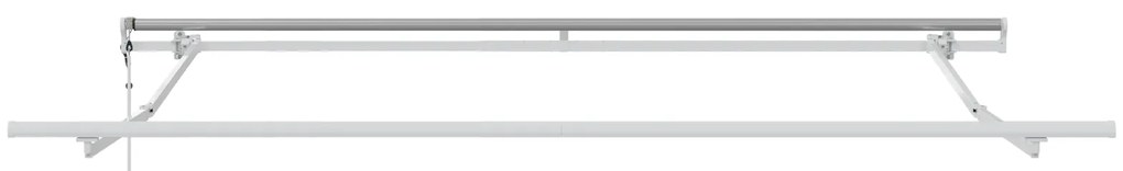 vidaXL Αυτόματη Ανασυρόμενη Τέντα Μαύρη 350x250 εκ.