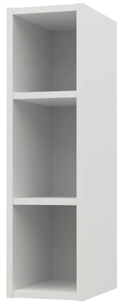 Charlotte πάνω ντουλάπι με ράφια 20x30,5x71,8εκ Λευκό