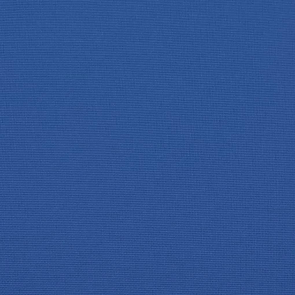 Μαξιλάρι Παλέτας Μπλε Ρουά 60 x 60 x 12 εκ. Υφασμάτινο - Μπλε