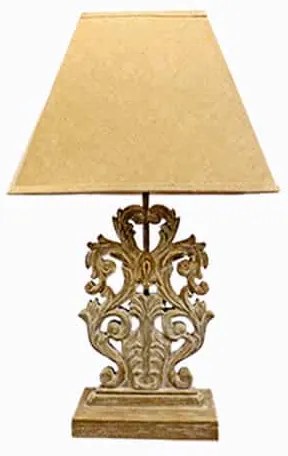 ART ET LUMIERE ΛΑΜΠΑ ΕΠΙΤΡΑΠΕΖΙΑ ΞΥΛΙΝΗ