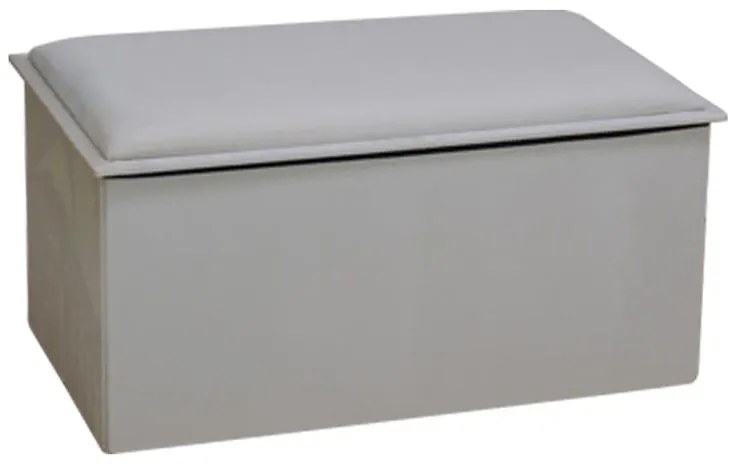 Σκαμπό-μπαούλο Koper Bελούδο σε Mπεζ απόχρωση 76x38x38εκ. 76x38x38 εκ.