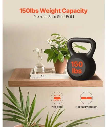 VEVOR 2 Pcs Shelf Bracket 22 inch / 558.4 mm Heavy Duty Floating Shelf Brackets