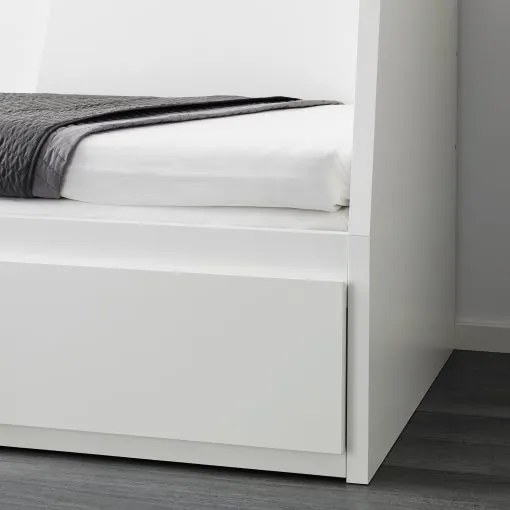 FLEKKE κρεβάτι επισκέπτη day bed 2 συρτάρια/2 στρώματα, 80x200 cm 895.214.50