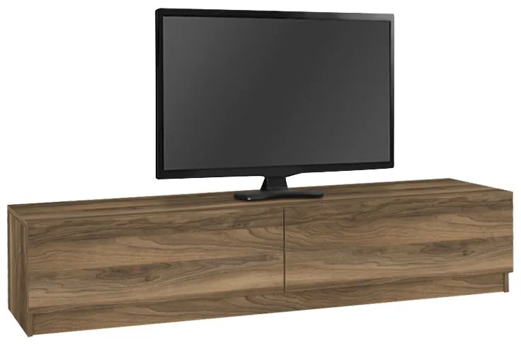 Έπιπλο τηλεόρασης Ahenk Megapap χρώμα καρυδί 160x31,3x32,9εκ.