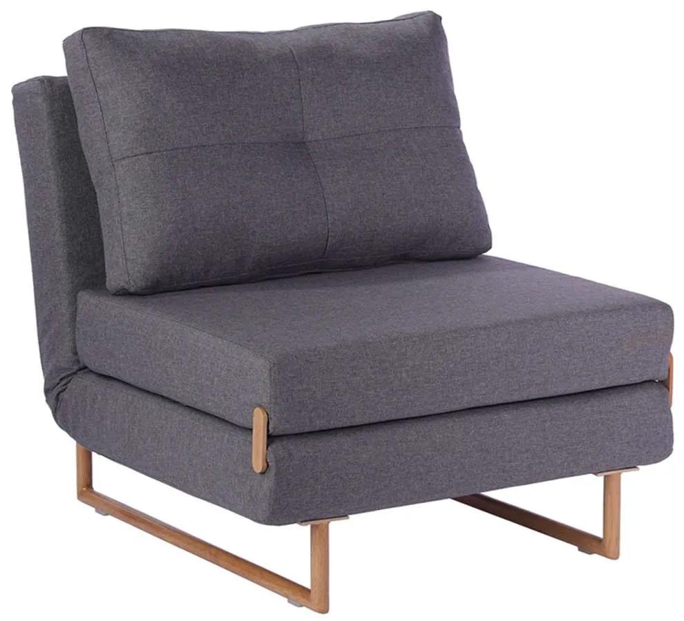 Πολυθρόνα - Κρεβάτι Sara S 40.0125 80x90cm Ύφασμα Grey Zita Plus
