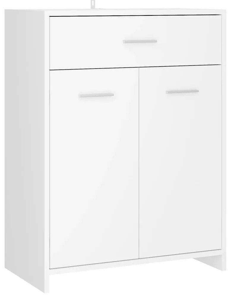 vidaXL Ντουλάπι Μπάνιου Λευκό 60 x 33 x 80 εκ. από Επεξ. Ξύλο