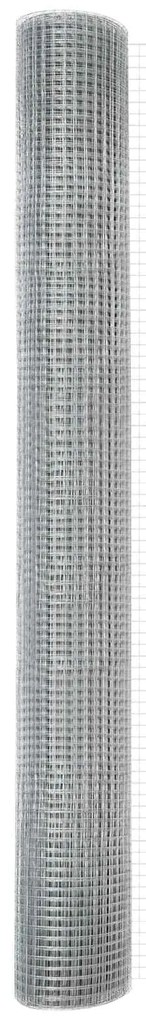 Συγκολλητός φράχτης από σύρμα Ασημί 1.4 x 10 m Ατσάλι